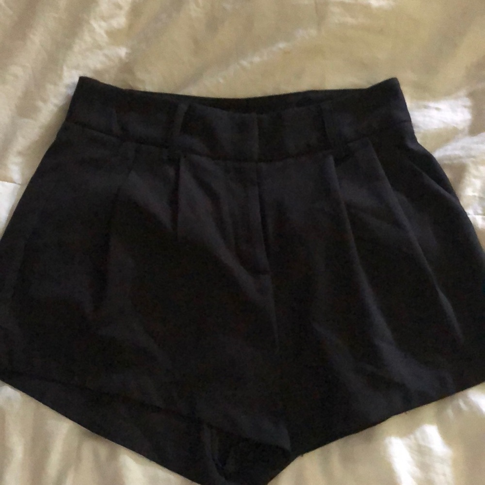 Black dressy shorts